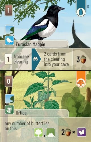 Lookout Games Forest Shuffle Woodland Edge Kartenspiel-Erweiterung – 36 neue Arten und Bäume für verbessertes Gameplay! Strategiespiel für… – Ansicht 5