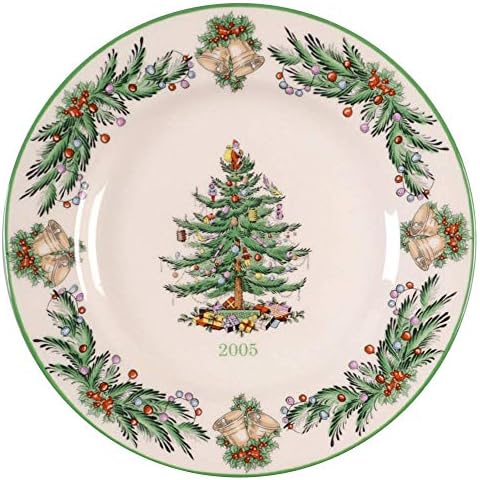 Spode 2005 Christmas Tree Collector Plate Cover
