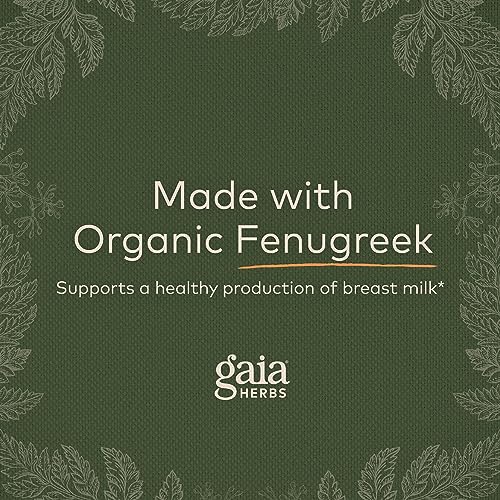 image for Gaia Herbs Lactation Support - Supports Healthy Milk in Nursing Mother