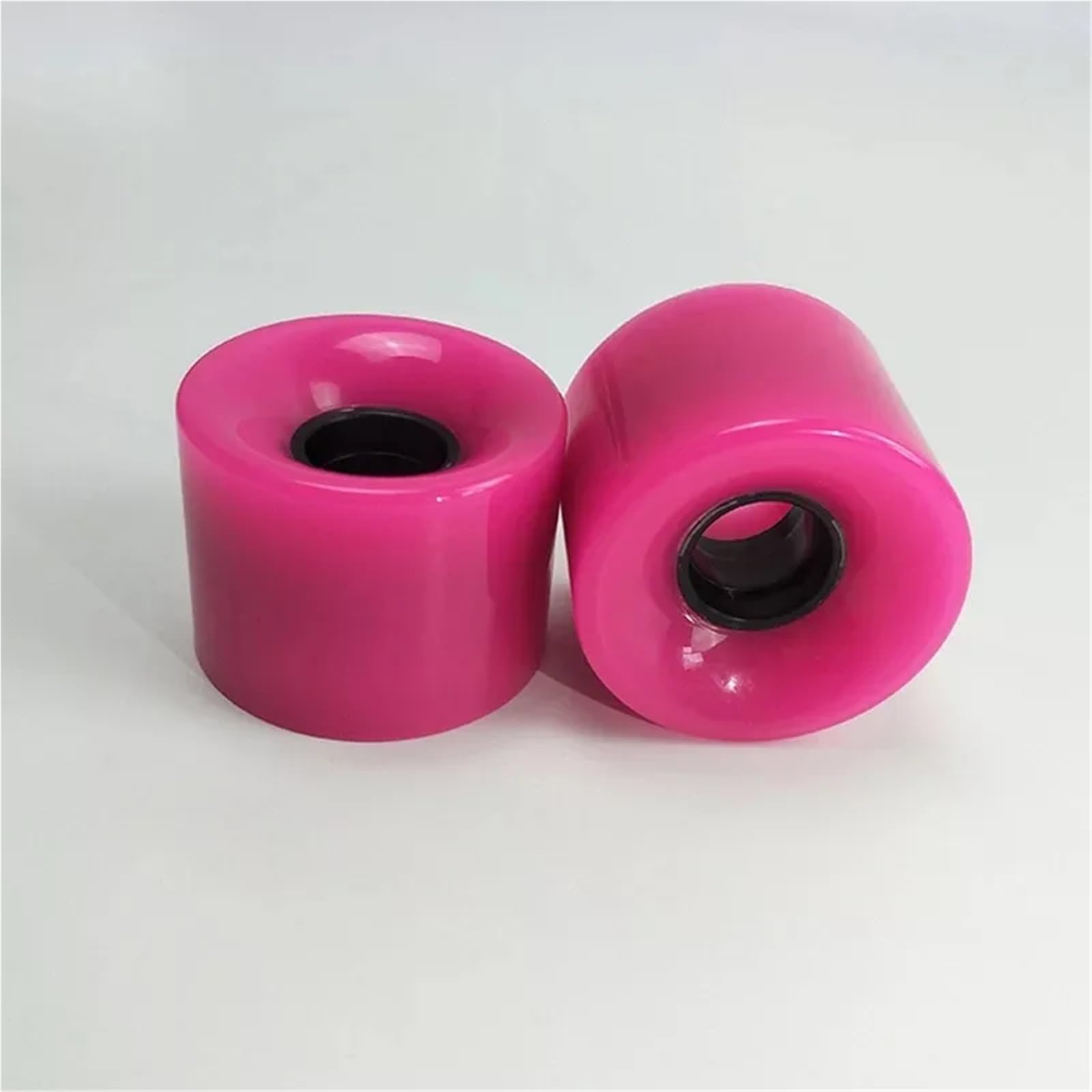 Lot de 4 roues de rechange pour skateboard électrique - Roues vierges - 78 A - En polyuréthane - 60 mm