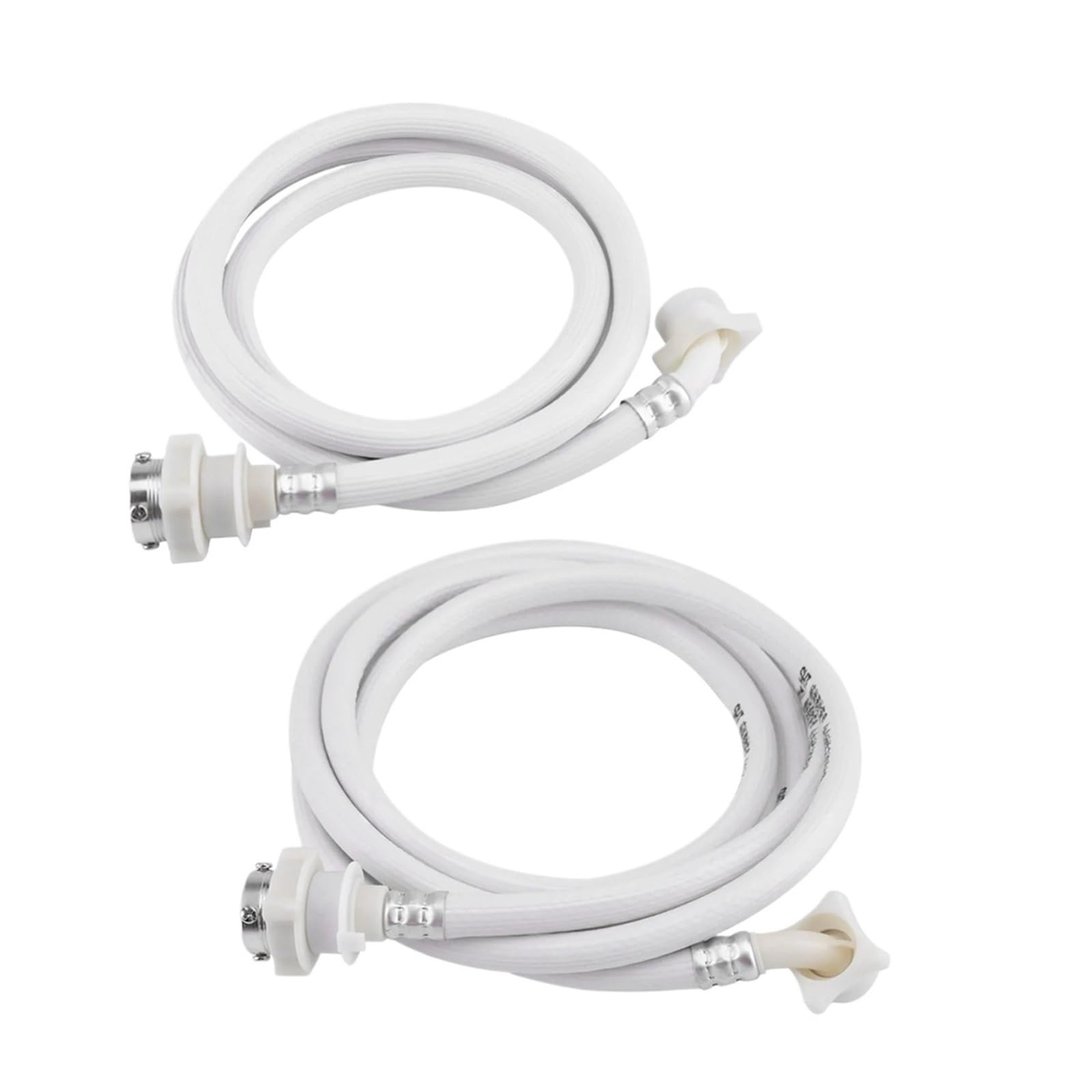 2m/3m Length Washing Machine Water Inlet Hose Washer Pipe Tube Connector Hose White Color Long Length
