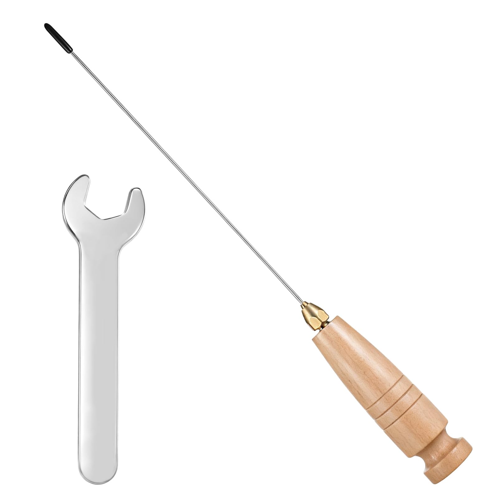 3D Printer Cleaning Filament Clog Tool Poke Pin Pusher Diameter 1.6mm, Length 160mm 3D Printer Nozzle Cleaning Kit for Printing Clogged Extruder, Hotend, Heatsink, Throats, Nozzles-image-15