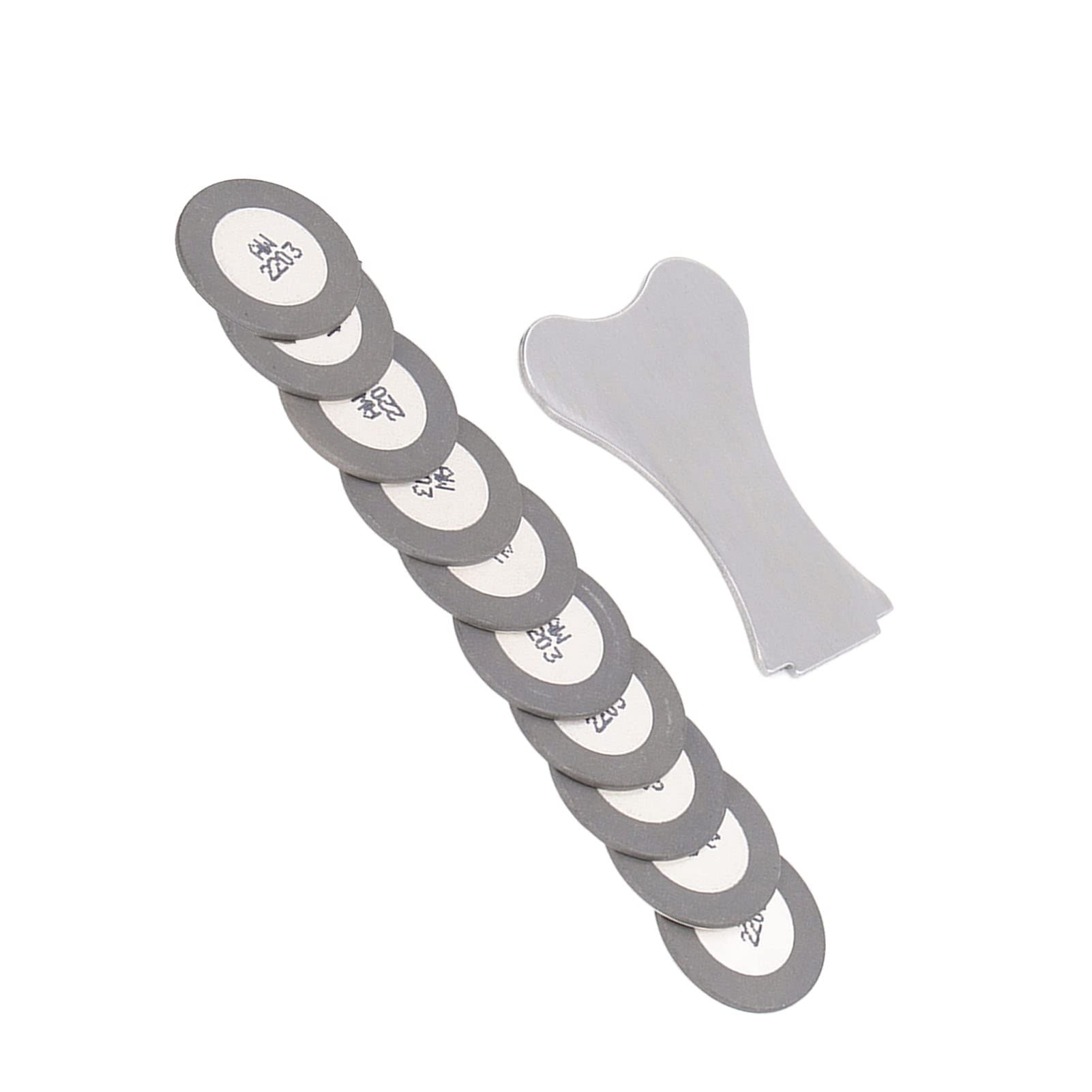 Gedourain Disco ceramico per nebulizzatore a ultrasuoni, Kit di Dischi Rm0920 20 Mm 3500H, Set di Accessori per atomizzatore 10Pcs 1.7MHz, Facile Installazione per umidificatore