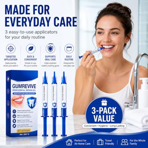 Gum Revive żel do pielęgnacji dziąseł z hydroksyapatytem i ksylitolem, 3 ×