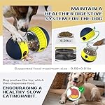 Dog Interactive Toys Indestructible Puppy Toy Adjustable Food Dispensing Treat Dispenser Dogs Puzzles Feeder Slow Feeding for Large/Medium/Small Aggressive Chewers Breed Pet Gift - Image 4