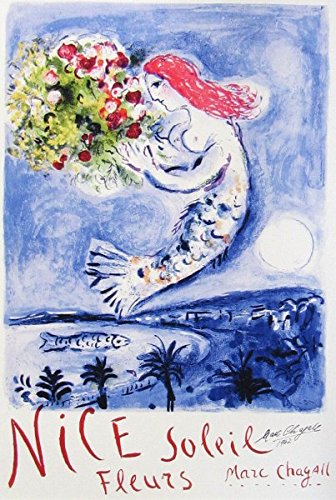Amazon.co.jp: マルク・シャガール『天使の湾』ジクレー 風景画