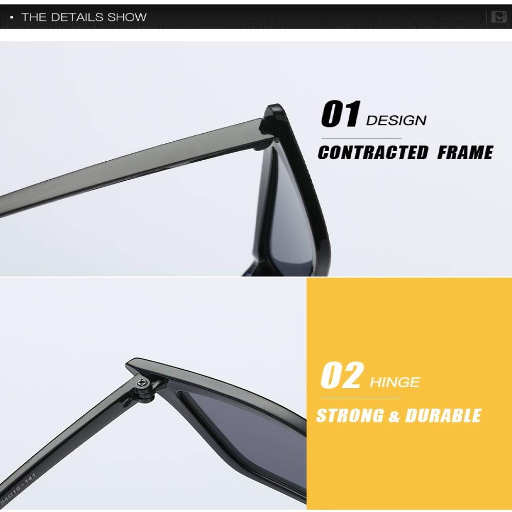 XINGYU Sonnenbrille Frauen Retro bunt transparent transparent bunt Cat Eye Sonnenbrille für Frauen Uv400 blau