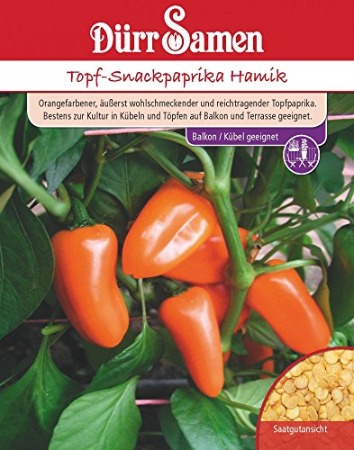 Dürr-Samen - Topf-Snackpaprika Hamik Saatgut