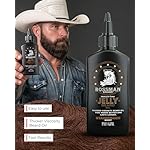 Bossman Jelly Beard Oil for Men (4 oz, Stagecoach Scent) – Softens, Moisturizes & Conditions with Natural Ingredients - Image 3