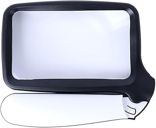 Magnifying Glass Handheld Magnifier 2X Reading Jewellery Loupe 5 LED Lights