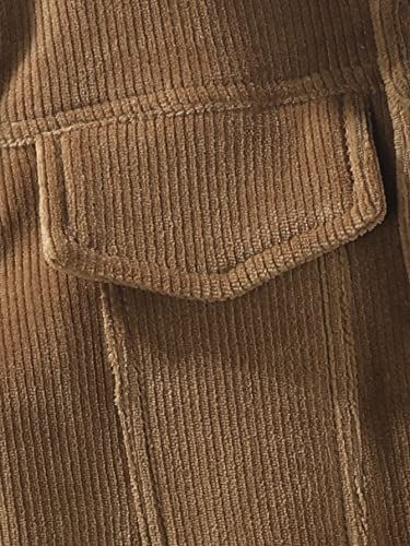 Fvzbovte Toddler Baby Boy Sherpa Lined Jacket Winter Thick Outerwear(Brown,18-24 Months) #TOP5