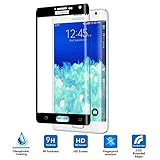 Vistore Clear Ballistic Glass Screen Protector for Samsung Galaxy Note Edge - Black