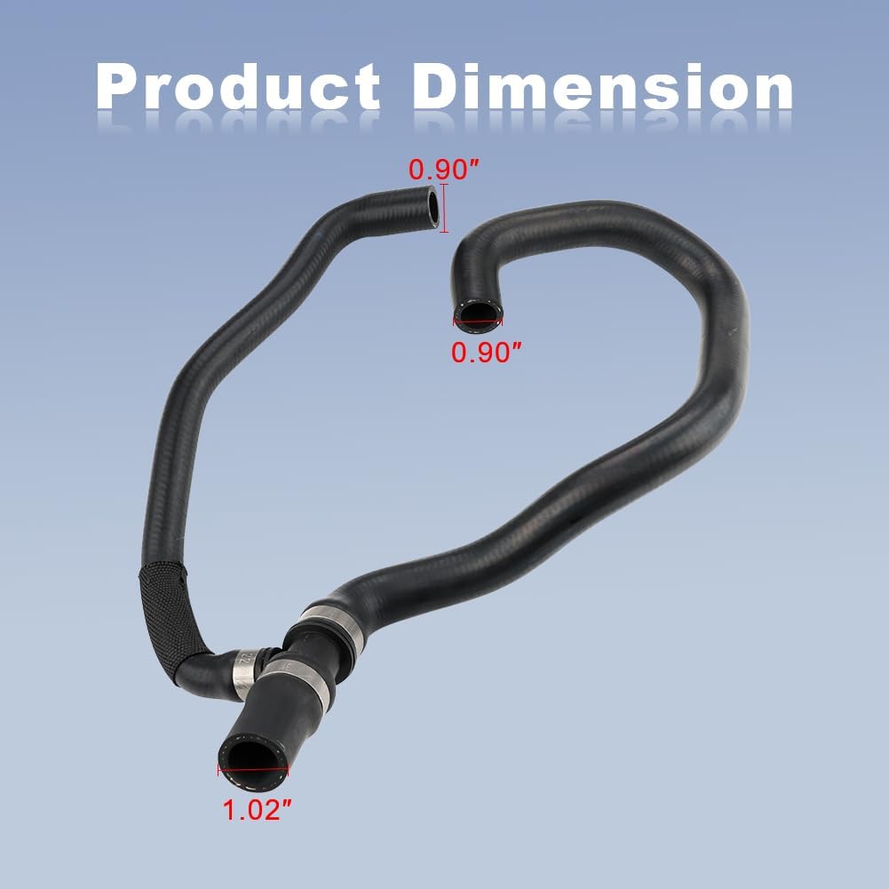 JDMON Engine Coolant Reservoir Hose Compatible with 2013-2014 Mercedes-Benz GL450/2013-2016 GL550 /2017-2019 GLS550/2012-2014 ML550 Replace1668301400