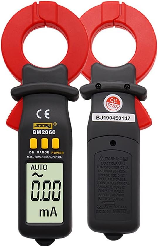 BM2060 Professional Leakage Current Test Digital Clamp Meter Micro Current Measurer 0.01A Digital Clamp Meter