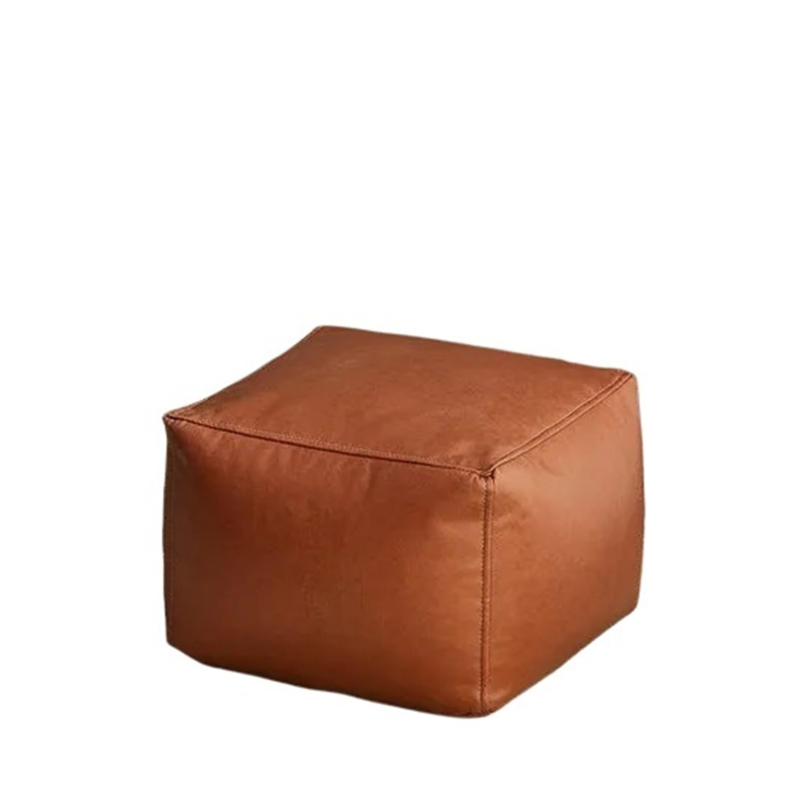 Pouf futon sans cadre orange pour créer un coin lecture cosy