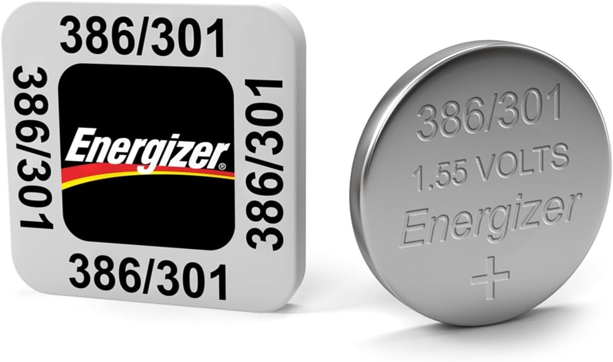 Energizer SR 386/301 Silver Oxide Button Cell Battery