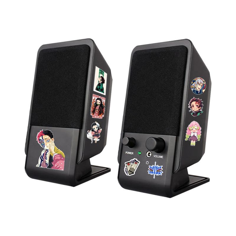 Image of Demon Slayer Stickers for Kids & Teens - Vinyl Decals | Waterproof Stickers for Laptops, Water Bottles, Bikes