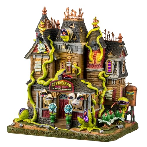 Lemax The Living End Battery-Operated(4.5V) Lighted Buildings #45207