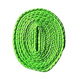 8-9mm wide Thread Glitter Sparkle Shoelaces Shoe Laces for Sneaker 110cm Neon Green