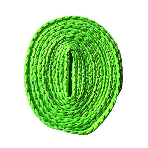 8-9Mm Wide Thread Glitter Sparkle Shoelaces Shoe Laces For Sneaker 110Cm Neon Green #TOP15