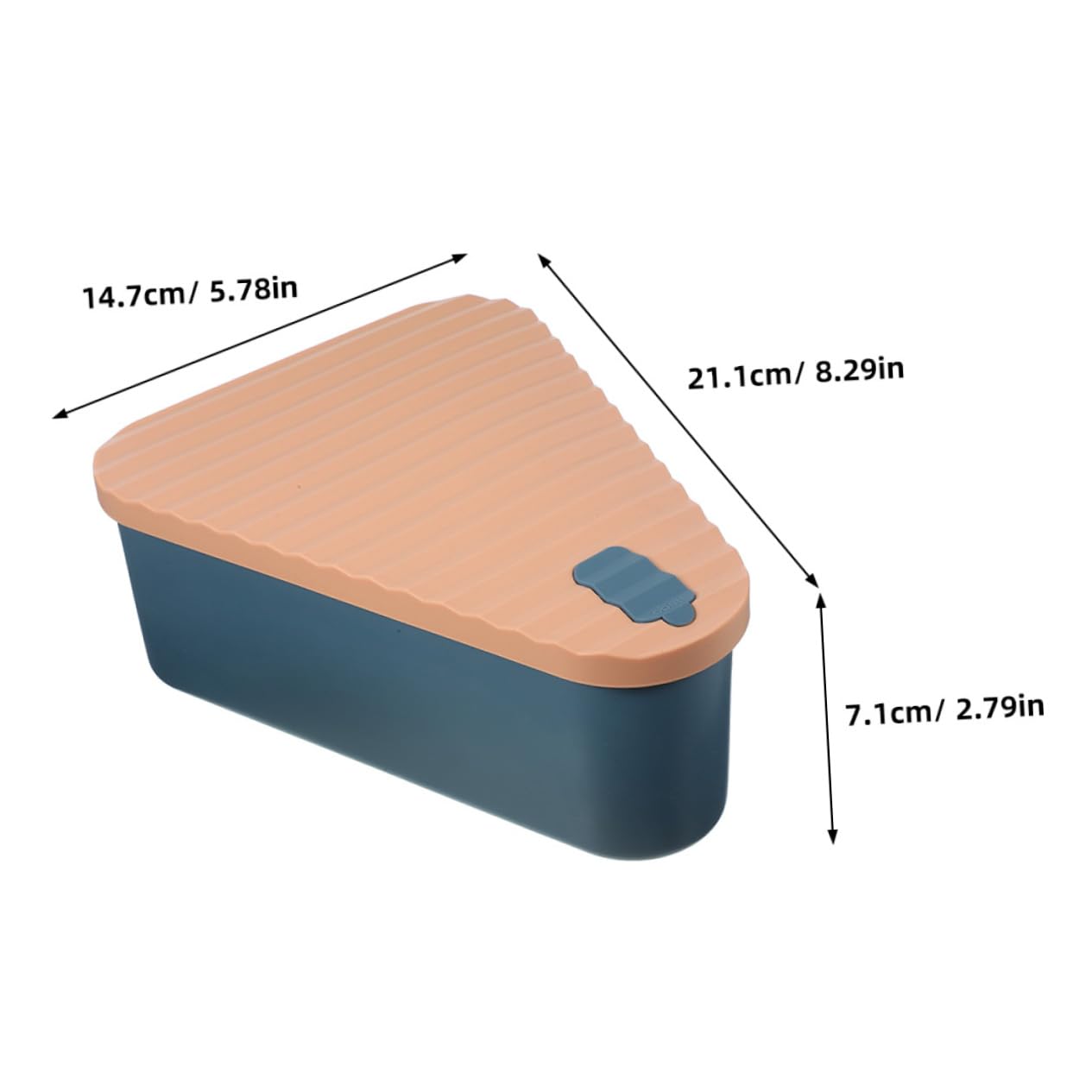 BRIGHTFUFU Silicone Pizza Case Reusable Storage Container Easy to Carry for Outdoor Gatherings Pizza Box Lids