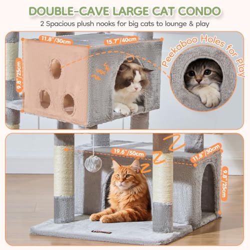 Taoqimiao Tree XXL para Gatos Grandes 79 Pulgadas miniatura 4