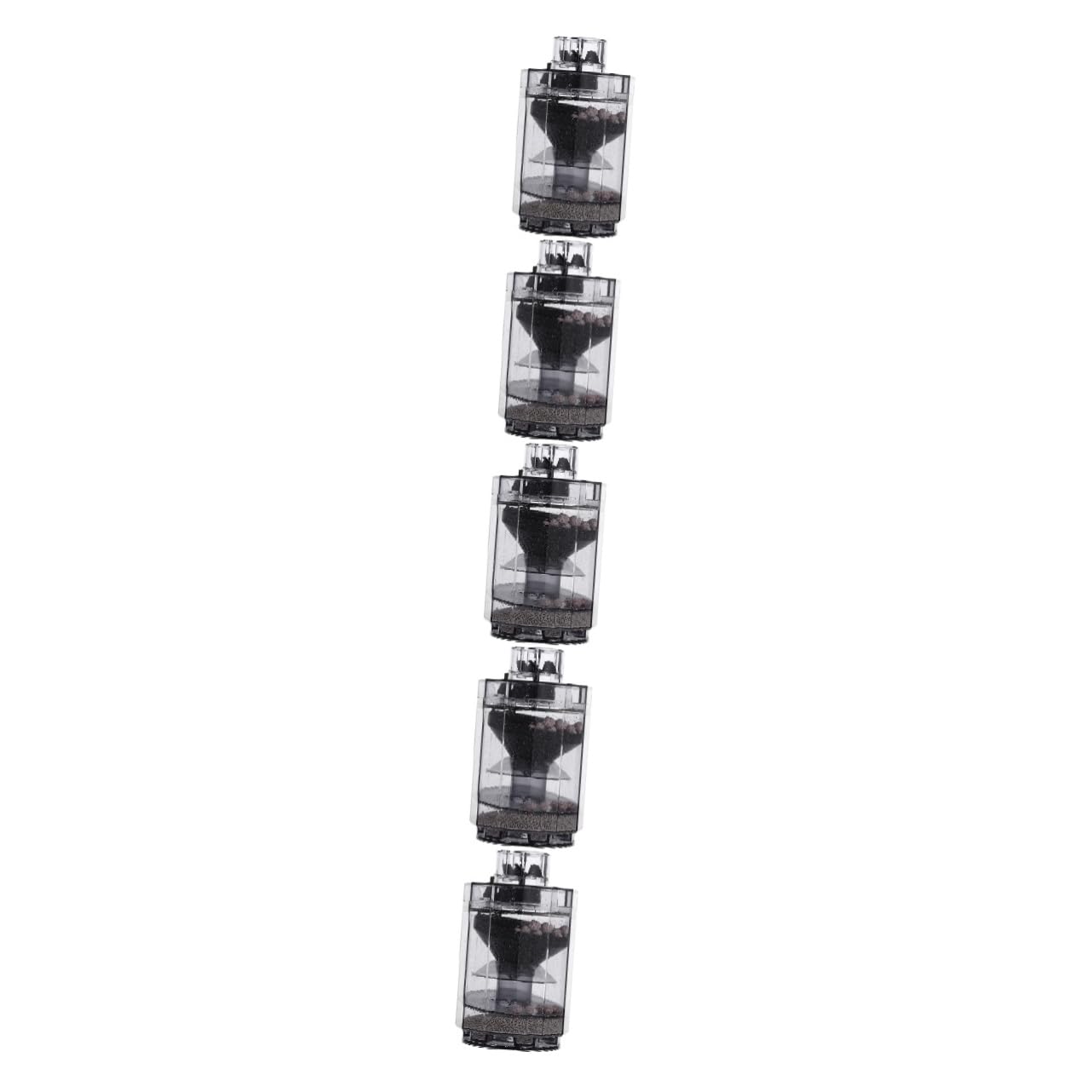 Gadpiparty 5pièces Aspirateur pour Aquarium Outil De Nettoyage Et Oxygénation Automatique pour Réservoir De Poissons Siphon pour Changement Eau Et Élimination Déchets