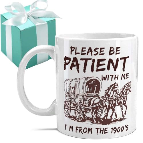 Gououoii Funny Gifts for Friends Coworkers Manager Bestie - I'm From the 1900s - Funny Boss Gift - Birthday Mug Gifts for Man Women