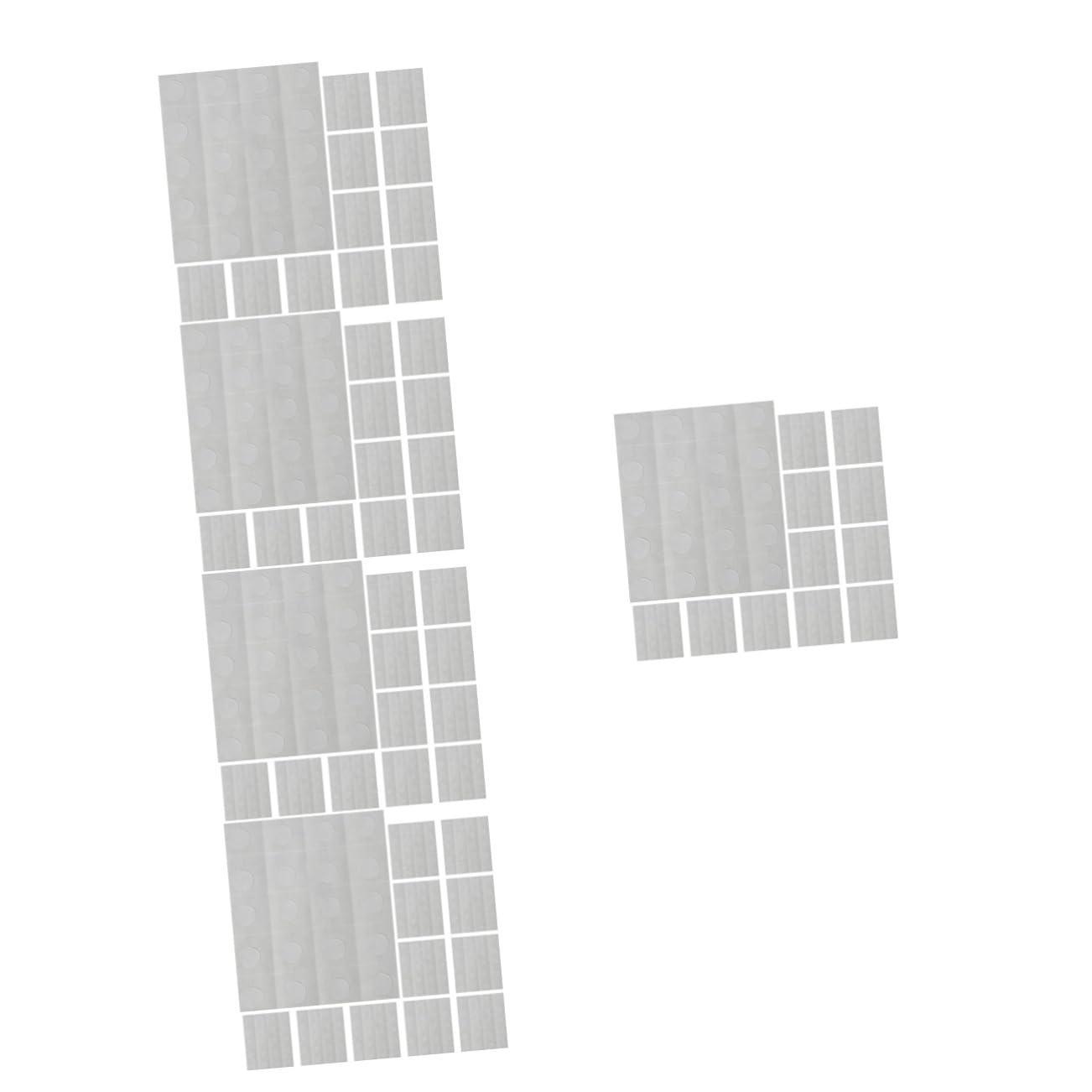 Veemoon 125sheets Removable Double-Sided Adhesive Dots for Crafting Party Decorations and Balloon Applications No Trace for Photos and Posters