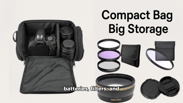 Amazon.com : eCostConnection Medium Soft Padded Camera Equipment