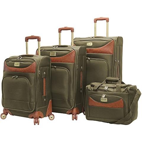 Pathfinder Castaway 4-Piece Spinner Luggage Set Cover