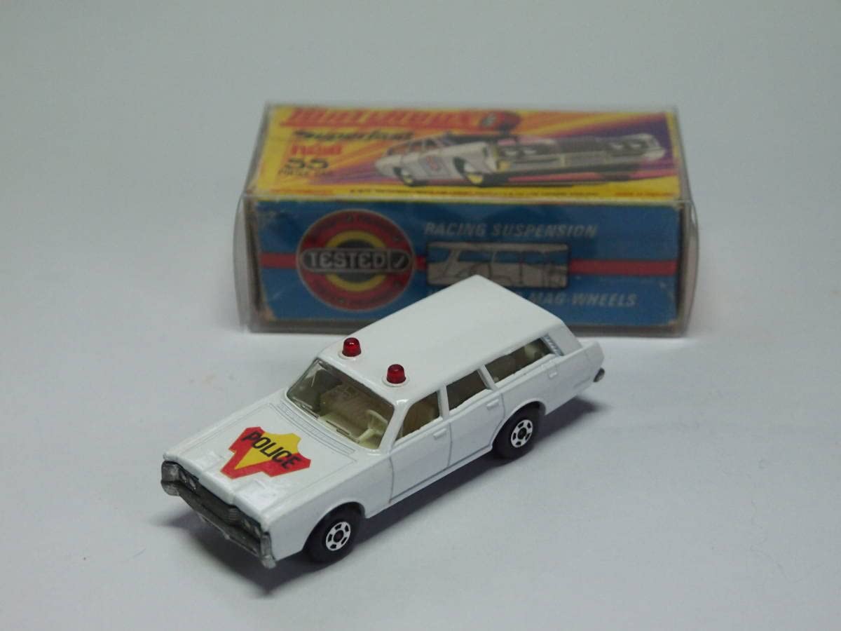 Amazon | MATCHBOX マッチボックス 55 MERCURY POLICE CAR 1970年代