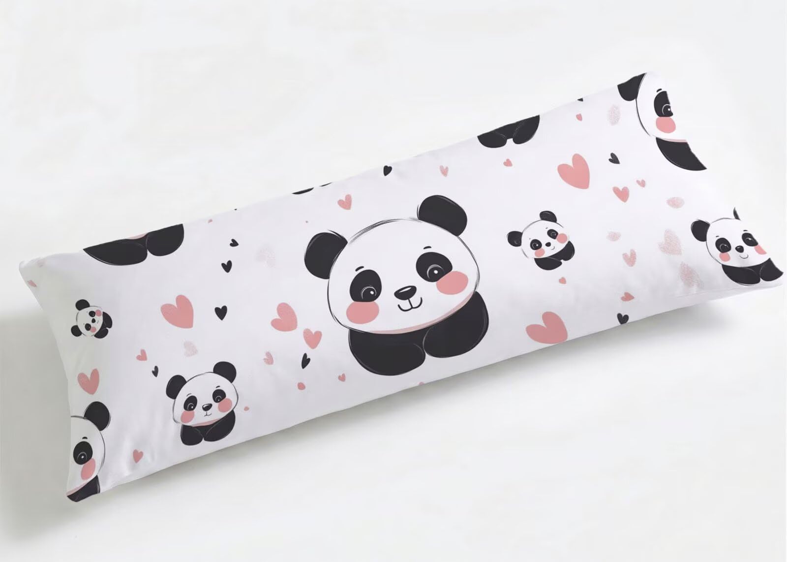 Długa poszewka na poduszkę 60 x 180 cm biała, duża aksamitna poszewka na poduszkę z niewidocznym zamkiem błyskawicznym, poduszka w ciąży pokrowiec na poduszkę, antypoślizgowa i trwała poszewka na
