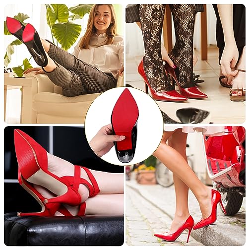 Image of Ashoesert Red Bottom Protector Non Slip Shoe Pads fits Christian Louboutin