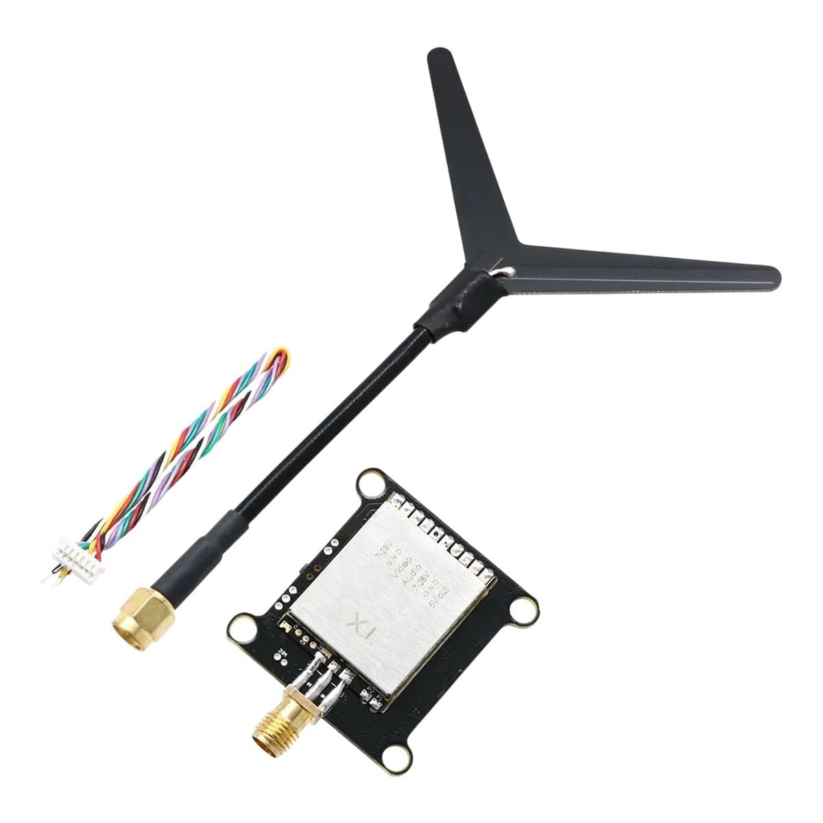 LST 1.2Ghz 1W 1.6W 2W 2-8S Switchable VTX Video Signal Sende Transmlttier Module 1.2G 8Ch VRX Heat Dissipation Shell for Long Range FPV Drone New 2026 High for Reliable Electronic Component