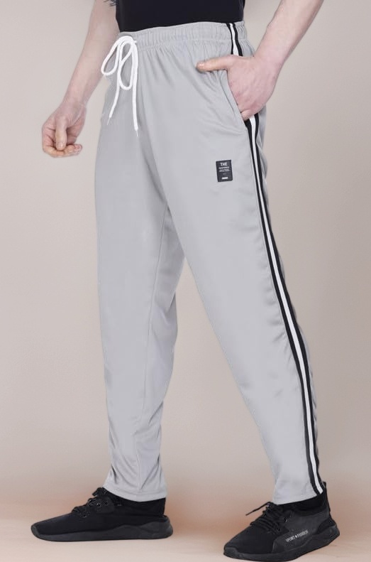 Men Track Pants (F-PIK-Grey-Track)