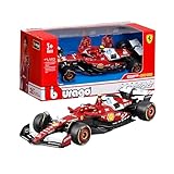 Bburago – Ferrari SF 25 F1 2025#44 Hamilton, Diecast 1:43, miniature détaillée du véhicule de Formule 1, licence officielle, âge recommandé 3+ ans