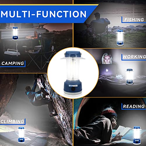 Durapower Led Camping Lantern Rechargeable, Bright 5000 Lumen, 5 Modes, 6000 Mah Power Bank, Ip44 Waterproof Lantern For Hurricane, Emergency, Power Outages, Home #TOP5