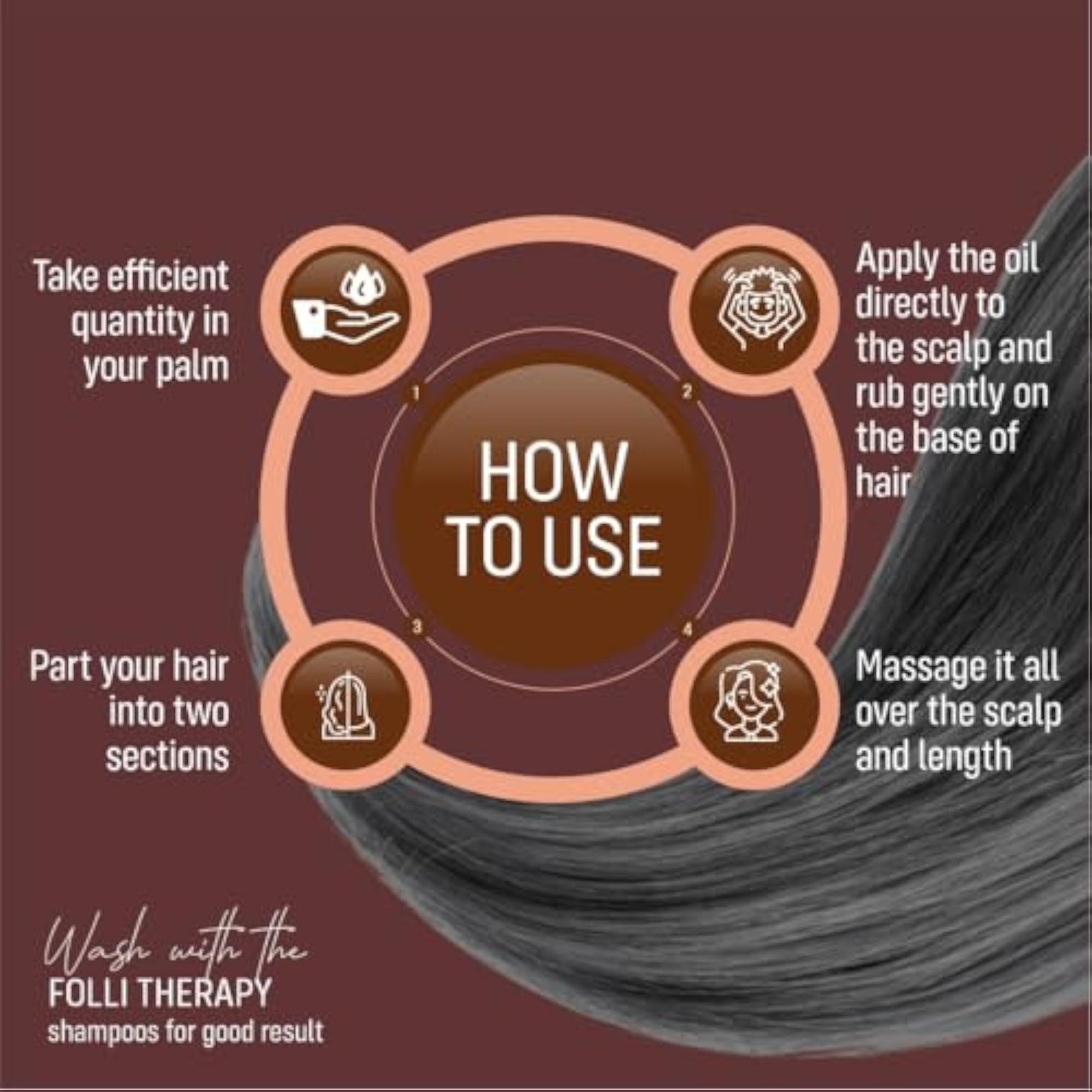 Folli Therapy Jaborandi Hair Oil, 200ml