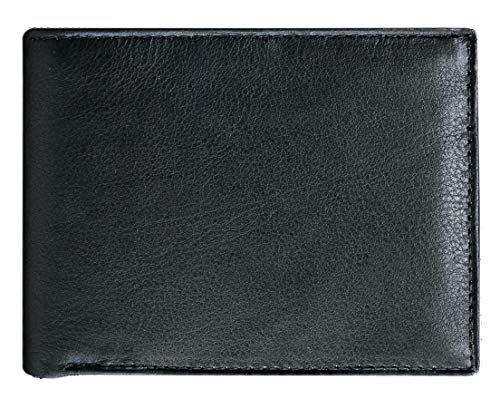 Wallet for Men-Genuine Leather RFID Signal Blocking Bifold MultiCard Wallet Purse