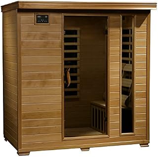 Radiant Saunas BSA2418 4-Person Hemlock Infrared Sauna