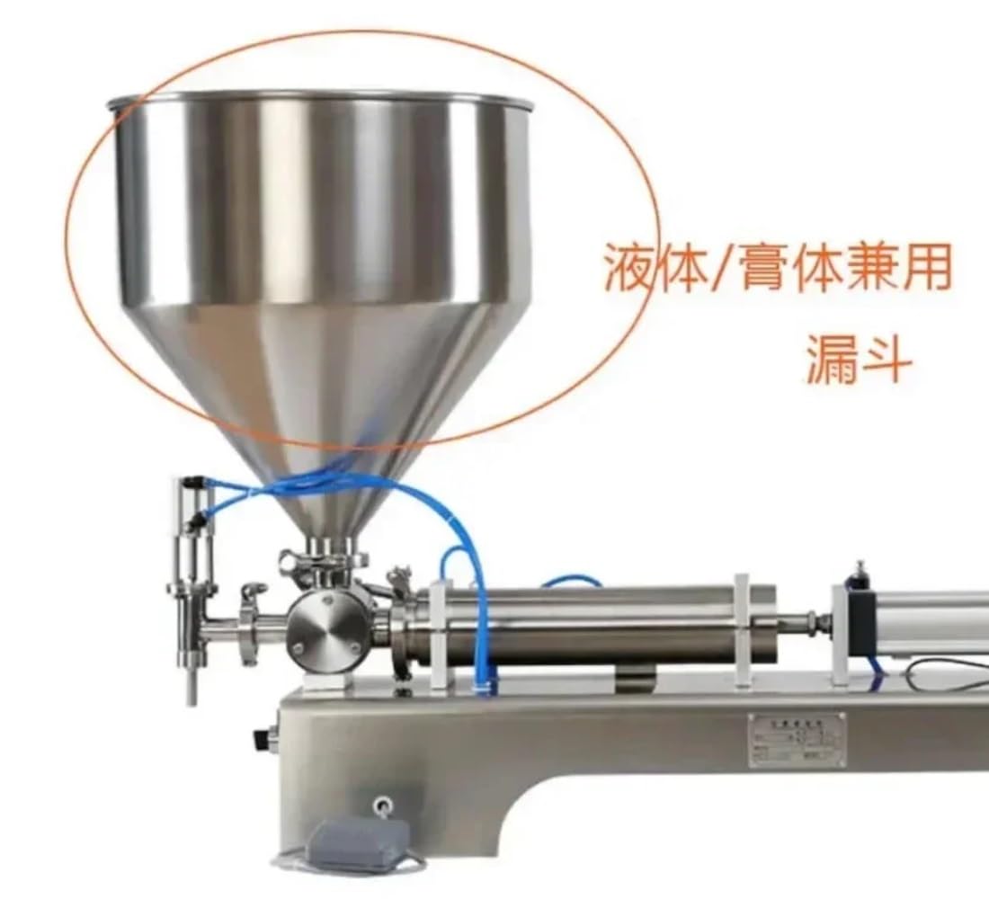 Imbuto da 15 Litri da 270 mm in Acciaio Inossidabile 304 Riempitrice for Macchine Alimentari Tramoggia di Alimentazione e Imbuto di Chiusura capacità 15 Litri(B)