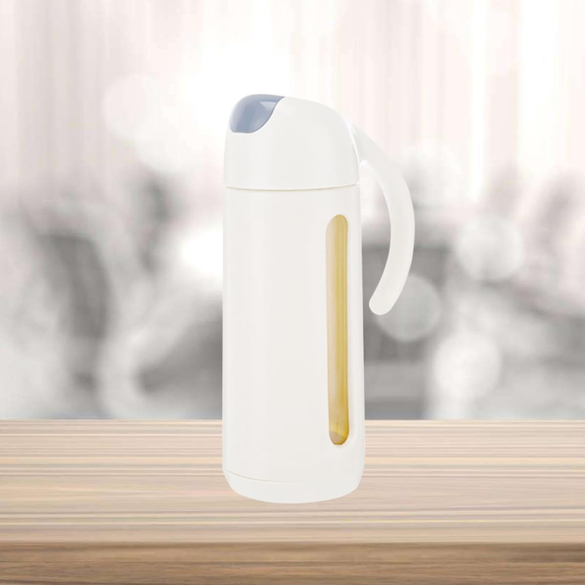 Auto Flip Olive Oil Dispenser Bottle with Handle for Kitchen