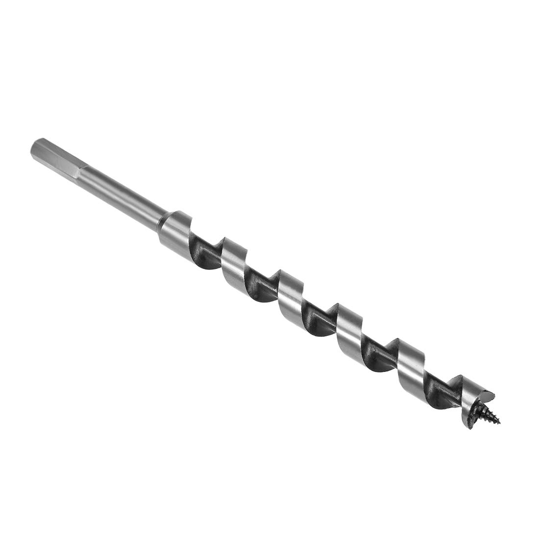 uxcell Auger Drill Bit Wood Hex Shank 16mm Cutting Dia Highbon Steel for Electric Bench Drill Woodworkingpentry