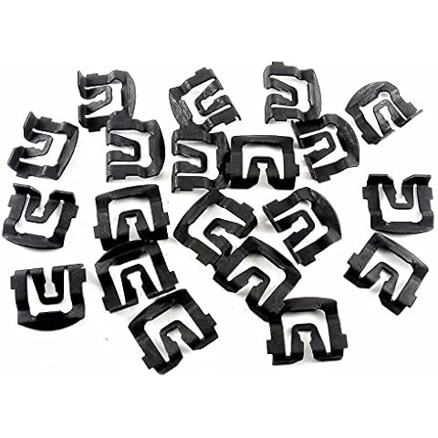 Retro-Motive Windshield & Rear Window Trim Molding Clips for 1965-1993 Mustang (Qty.20) #120 Cover