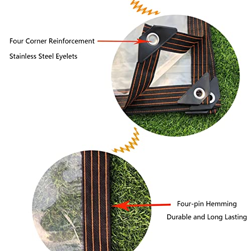 Lona para estanque impermeable transparente y cubiertas exteriores 3