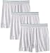 Lacoste Men's 3-Pack Essentials Cotton Knit Boxer, Grey, Medium