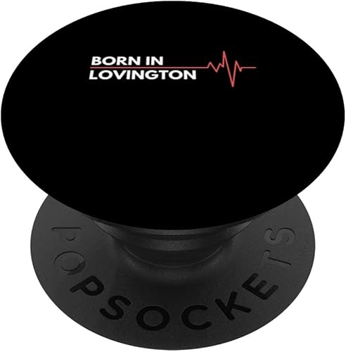 Made In Lovington New Mexico City Of Birth Birthplace PopSockets Swappable PopGrip
