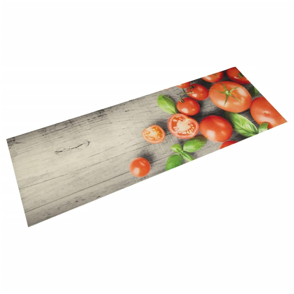 Tapis de cuisine lavable motif tomates pour maison et salon