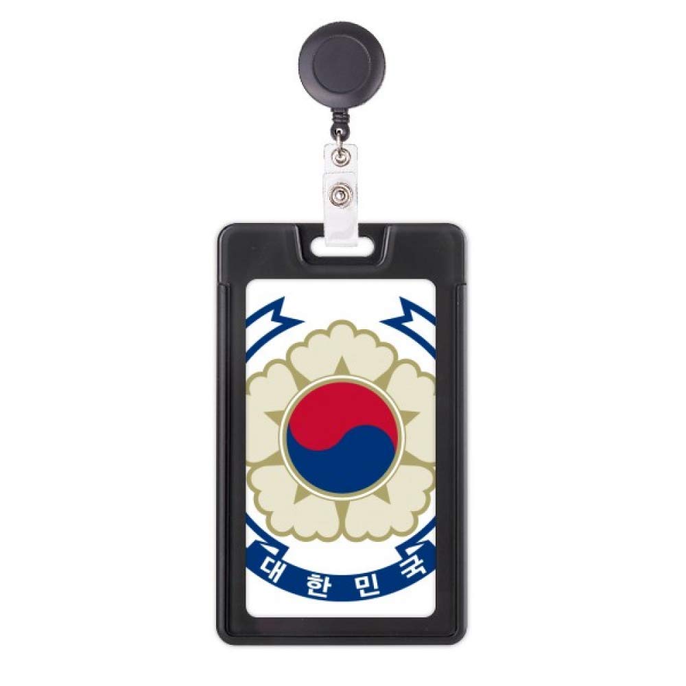 Funda retráctil para tarjetas: evita pérdidas de pases con el emblema de Corea 5